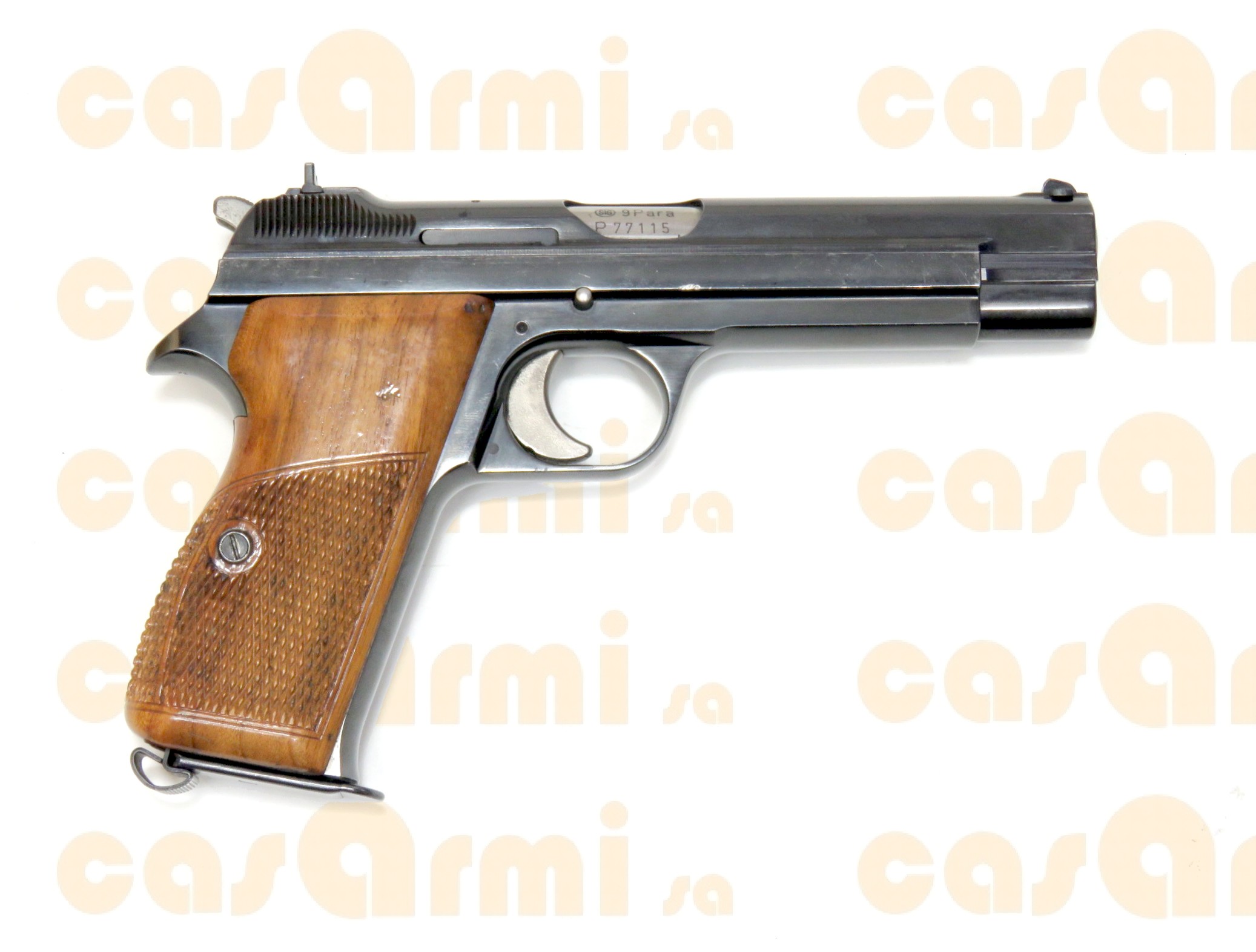 SIG mod. P210/1, con valigetta originale, 9 Para